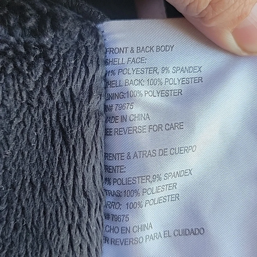 Michael Kors Black Jacket with Gold Zippers - Picture 6 of 7